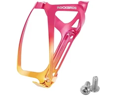 Rockbros RKL02 Aluminum Bottle Cage - Raudona and Gold