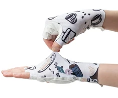 Rockbros S389 Women's Short Shock Absorbing Cycling Gloves L - Baltas