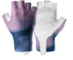Rockbros S389 Women's Short Shock Absorbing Cycling Gloves L - Violetinė