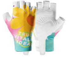 Rockbros S389 Women's Short Shock Absorbing Cycling Gloves L - Multicolor