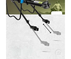 Rockbros Shelves HJ10010 Quick-Mount Bike Rack with Reflector - Juodas