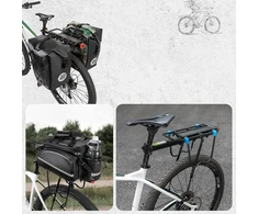 Rockbros Lentynos HJ10010 Greito montavimo dviračių stovas su atšvaitu - Juodas
