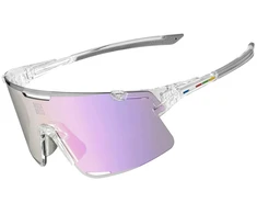 Rockbros SP338 ROAD TO SKY Cycling Glasses with Interchangeable Lenses - Clear