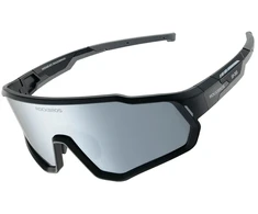 Rockbros SP383 Polarized Mirror Kids Cycling Glasses with UV400 Protection - Juodas
