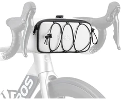 Rockbros TL001 ROAD TO SKY 1.9L Atsparus vandeniui Handlebar Bike Bag - Baltas