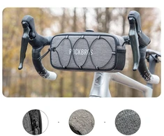 Rockbros TL001 ROAD TO SKY 1.9L Atsparus vandeniui Handlebar Bike Bag - Gray