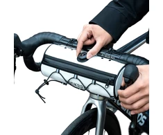 Rockbros TL002 ROAD TO SKY 1.5L Atsparus vandeniui Handlebar Bike Bag - Baltas