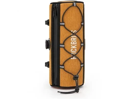 Rockbros TL002 ROAD TO SKY 1.5L Handlebar Bike Bag Atsparus vandeniui - Oranžinis