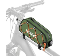 Rockbros TL004 ROAD TO SKY 0.7 l waterproof frame bag - žalias