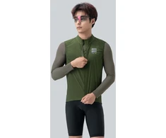 Rockbros TLMJ003-01 ROAD TO SKY men's lightweight breathable cycling vest L - žalias