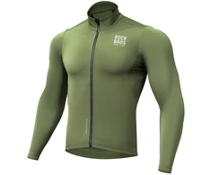 Rockbros TLWT001 ROAD TO SKY windproof insulated cycling jersey L - žalias