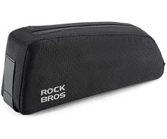 Rockbros Krepšys rowerowa na ramę na rurę górną 0,9l – juoda