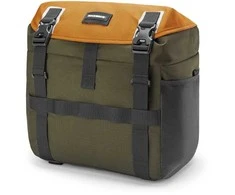 Rockbros W019 Handlebar Bike Bag 13.5-24L - Žalias-Oranžinis