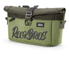 Rockbros W020-1 Foldable Handlebar Bicycle Bag - Žalias