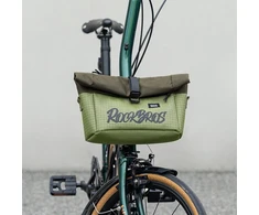 Rockbros W020 Dual-Purpose Front Bag, Bike/Shoulder - Žalias
