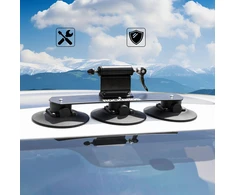 Rockbros XP1001 Roof Rack with Suction Cups for 1 Bike - Juodas