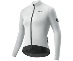 Rockbros YDWT006 TVI women's cycling jersey insulated autumn/winter L - baltas and pilka