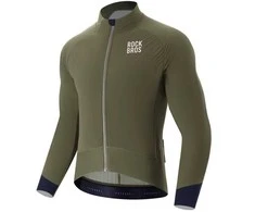 Rockbros YDWT014 Winter Fleece Double Layer Cycling Jacket Size L - Žalias