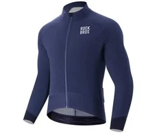 Rockbros YDWT014 Winter Fleece Double Layer Cycling Jacket Size M - Mėlyna