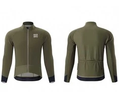 Rockbros YDWT014 Winter Fleece Double Layer Cycling Jacket Size L - Žalias