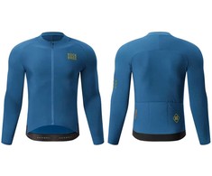 Rockbros YDWT020 Diamond Spring/Autumn/Winter Cycling Jersey Size XL - Mėlyna