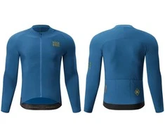 Rockbros YDWT020 Diamond Spring/Autumn/Winter Cycling Jersey Size XL - Mėlyna