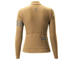 Rockbros YPW065 TVI Women's Long Sleeve Cycling Jersey Fall/Winter M - Geltona