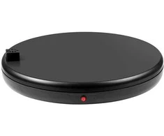 Puluz besisukantis stendas su maitinimo lizdu 45 cm (juodas)