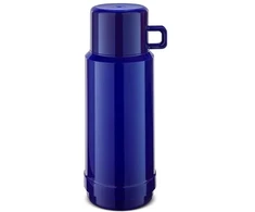 ROTPUNKT Stiklinė vakuuminė termosas, talpa 1,0 l, hyperblue (tamsiai mėlyna)