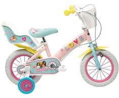Vaikiškas dviratis 12" TOIMSA Barbie 1265
