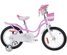 RoyalBaby Bicycle 16" Little Swan retro vaikiški krepšelio šoniniai ratai RB16-18