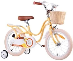 RoyalBaby Bicycle 16" Little Swan retro vaikiški krepšelio šoniniai ratai RB16-18