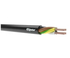 Rubber cable Elpar H05RR-F. 2 x 0.75 mm²