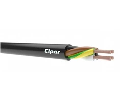 Rubber cable Elpar H05RR-F. 2 x 1 mm²