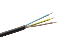 Rubber cable Elpar H05RR-F. 3 x 2.5 mm²