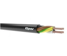 Rubber cable Elpar H05RR-F. 4 x 1.5 mm²
