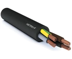 Rubber cable Elpar H07RN-F. 5 x 4 mm²