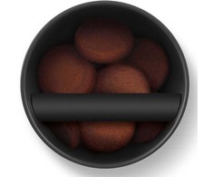 Sage the Knock Box™ 10 kavos tirščių šalinimo dėžutė - juodas/sidabrinis