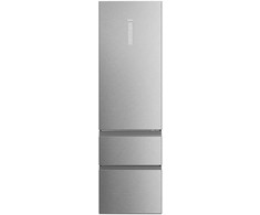 Haier 3D 60 Serie 5 HTW5620DNMG Freestanding 414 L D Sidabrinis