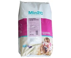 Sand for sandboxes Min2C 50 x 30 cm. ruda. 25 kg