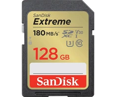 Atminties kortelė SANDISK EXTREME 128GB Micro SDXC CLASS10
