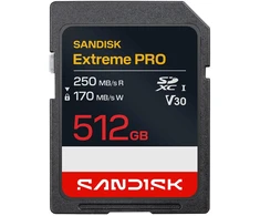 Atminties kortelė SanDisk Extreme Pro 512 GB SDXC UHS-I