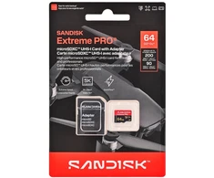 Atminties kortelė SanDisk Extreme PRO Micro SD UHS-I 64 GB Micro SDHC