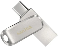 SanDisk Ultra Dual Drive Luxe USB flash drive 512 GB USB Type-A / USB Type-C 3.2 Gen 1 (3.1 Gen 1) Nerūdijantis plienas