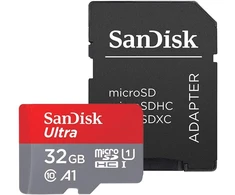 Memory card SanDisk Ultra. 32 GB. 120 Mb/s - 10 Mb/s