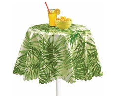 Sanem Tablecloth. oilcloth 1458-04. baltas/žalias. 100x140 cm