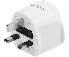 Savio AP-05 power adapter/inverter Indoor 2500 W Baltas