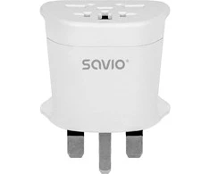 Savio AP-05 power adapter/inverter Indoor 2500 W Baltas