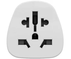 Savio AP-06 maitinimo adapteris/keitiklis Universalus 3750 W Baltas