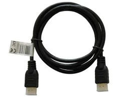 SAVIO CL-195 HDMI kabelis 2 m, juodas, auksinės jungtys, v2.0 didelės spartos, Ethernet/3D